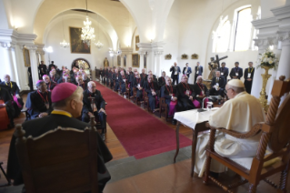 2-Apostolic Journey to Peru: Meeting with the Bishops