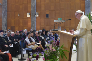 13-Ecumenical Pilgrimage to Geneva: Ecumenical meeting in the WCC Ecumenical Centre