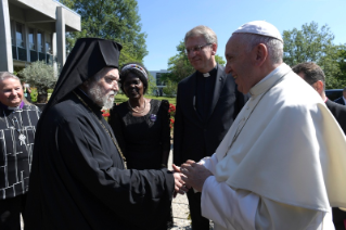 7-Ecumenical Pilgrimage to Geneva: Ecumenical prayer in the WCC Ecumenical Centre