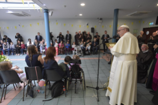 13-Viaggio Apostolico in Irlanda: Visita al Centro di accoglienza per Famiglie senzatetto
