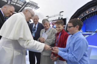 8-Voyage apostolique en Irlande: Fête des Familles