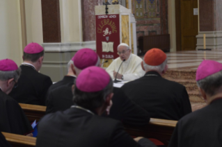 9-Voyage apostolique en Irlande : Rencontre avec les évêques 
