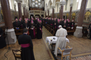 8-Voyage apostolique en Irlande : Rencontre avec les évêques 