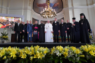 14-Viagem Apost&#xf3;lica &#xe0; Est&#xf4;nia: Encontro Ecum&#xea;nico com os jovens 