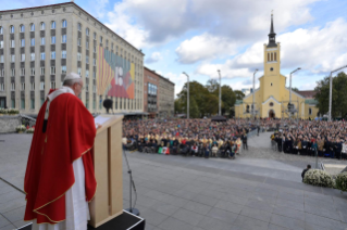 11-Viaggio Apostolico in Estonia: Santa Messa 