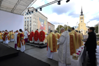 7-Voyage apostolique en Estonie : Messe 