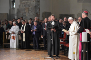 7-Apostolic Journey to Latvia: Ecumenical prayer  