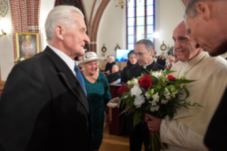 0-Apostolische Reise nach Lettland: Besuch der katholischen Jakobskathedrale 