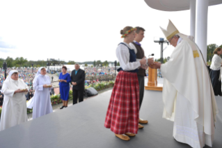 24-Apostolische Reise nach Lettland: Freiluftmesse