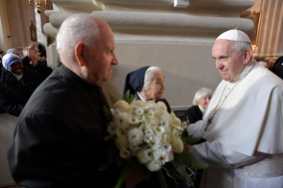 5-Viaggio Apostolico in Lituania: Incontro con Sacerdoti, Religiosi e Religiose, Consacrati e Consacrate, Seminaristi