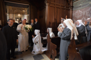 6-Apostolische Reise nach Litauen: Begegnung mit Priestern, Ordensleuten und Seminaristen 