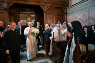 3-Apostolische Reise nach Litauen: Begegnung mit Priestern, Ordensleuten und Seminaristen 