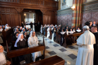 12-Viagem Apost&#xf3;lica &#xe0; Litu&#xe2;nia: Encontro com os Sacerdotes, Religiosos, Consagrados e Seminaristas 