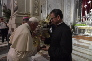 1-Visita Pastoral à Diocese de Palermo: Encontro com o Clero, os Religiosos e os Seminaristas