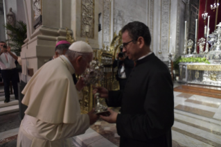 1-Pastoral visit to the diocese of Palermo: Meeting with the clergy, religious and seminarians