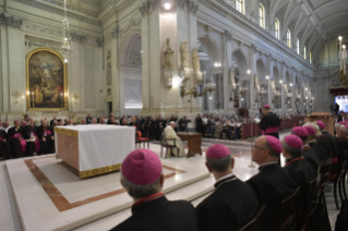 11-Visite pastorale au diocèse de Palerme : Rencontre avec le clergé, les religieux et les séminaristes 