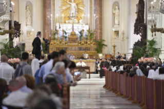 21-Visita Pastorale alla Diocesi di Palermo: Incontro con il Clero, i Religiosi e i Seminaristi