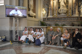 22-Pastoral visit to the diocese of Palermo: Meeting with the clergy, religious and seminarians