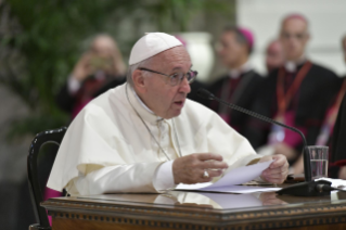 18-Visita pastoral a la diócesis de Palermo: Encuentro con el clero, los religiosos y los seminaristas