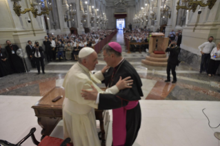 19-Pastoral visit to the diocese of Palermo: Meeting with the clergy, religious and seminarians