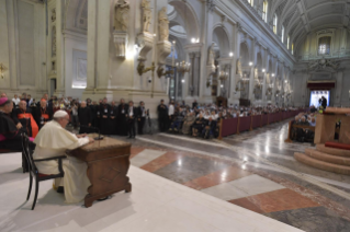 24-Visita Pastorale alla Diocesi di Palermo: Incontro con il Clero, i Religiosi e i Seminaristi