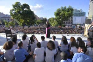 8-Visita Pastorale alla Diocesi di Palermo: Incontro con i giovani