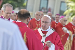 14-Pastoralbesuch in der Diözese Palermo: Liturgische Gedenkfeier für den sel. Pino Puglisi