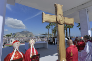 23-Visita Pastorale alla Diocesi di Palermo: Celebrazione della Santa Messa nella Memoria liturgica del Beato Pino Puglisi