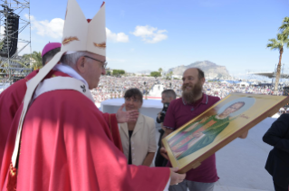 37-Pastoral visit to the diocese of Palermo: Celebration of Holy Mass on the liturgical memorial of Blessed Pino Puglisi