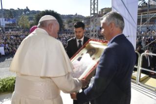 6-Visita Pastoral à Diocese de Piazza Armerina: Encontro com os fiéis