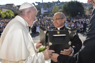 3-Visita Pastoral à Diocese de Piazza Armerina: Encontro com os fiéis