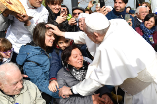 20-Visite Pastorale à Pietrelcina: Rencontre avec les fidèles