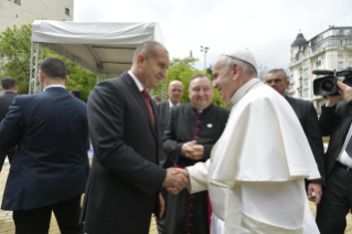 6-Apostolische Reise nach Bulgarien: Begegnung mit den Vertretern der Regierung, der Zivilgesellschaft und mit dem Diplomatischen Korps