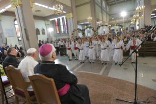 9-Voyage apostolique en Bulgarie : Rencontre avec la communauté catholique 
