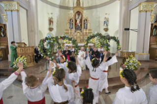 14-Apostolische Reise nach Bulgarien: Begegnung mit der katholischen Gemeinschaft