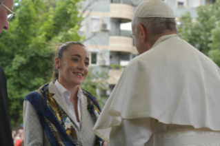 9-Apostolic Journey to North Macedonia: Ecumenical and Interreligious Meeting with Young People