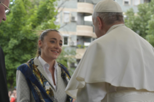 9-Apostolic Journey to North Macedonia: Ecumenical and Interreligious Meeting with Young People  