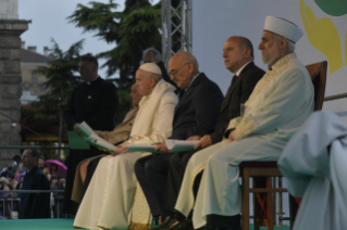 0-Apostolische Reise nach Bulgarien: Ökumenisches Friedensgebet mit den Vertretern der verschiedenen Konfessionen Bulgariens