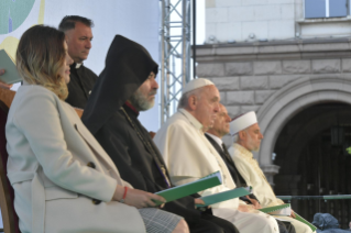 11-Viaggio Apostolico in Bulgaria: Incontro per la Pace presieduto dal Santo Padre alla presenza degli esponenti delle varie confessioni religiose in Bulgaria 