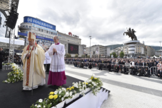 1-Apostolische Reise nach Nordmazedonien: Heilige Messe 