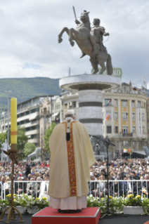 12-Apostolic Journey to North Macedonia: Holy Mass 