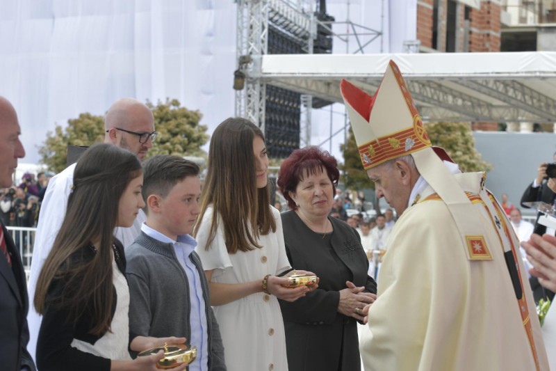 11-Apostolic Journey to North Macedonia: Holy Mass 