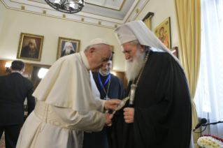 4-Apostolische Reise nach Bulgarien: Besuch beim Patriarchen und beim Heiligen Synod 