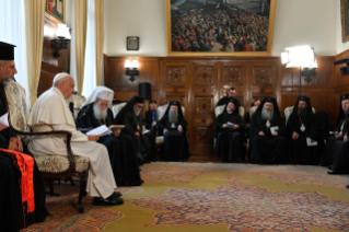 8-Apostolische Reise nach Bulgarien: Besuch beim Patriarchen und beim Heiligen Synod 