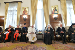 7-Viaje apostólico a Bulgaria: Visita al Patriarca y al Santo Sínodo