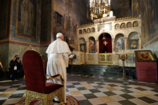 13-Voyage apostolique en Bulgarie : Visite au patriarche et aux membres du Saint-Synode