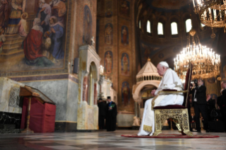 14-Viagem Apost&#xf3;lica &#xe0; Bulg&#xe1;ria: Visita ao Patriarca e ao Santo S&#xed;nodo