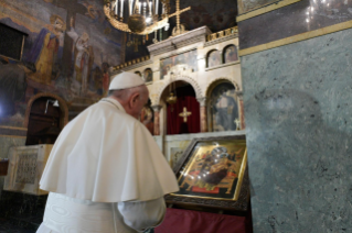 20-Apostolische Reise nach Bulgarien: Besuch beim Patriarchen und beim Heiligen Synod 