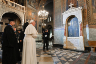 18-Viagem Apost&#xf3;lica &#xe0; Bulg&#xe1;ria: Visita ao Patriarca e ao Santo S&#xed;nodo