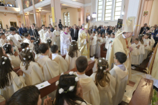 13-Apostolische Reise nach Bulgarien: Heilige Messe mit Erstkommunionen 
